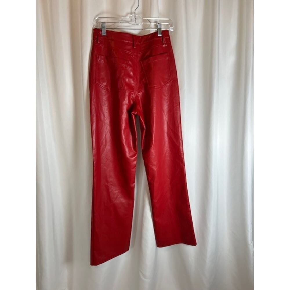 WAYF Small Faux Leather Pants NWT - Picture 3 of 9
